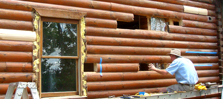 Log Home Repair Morgan County, Ohio