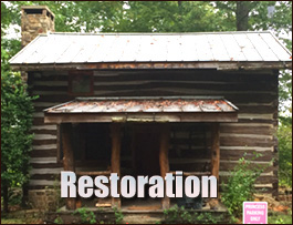 Historic Log Cabin Restoration  Morgan County, Ohio